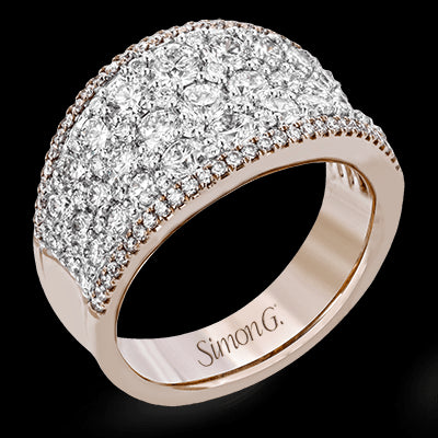 Right Hand Ring in 18k Gold with Diamonds