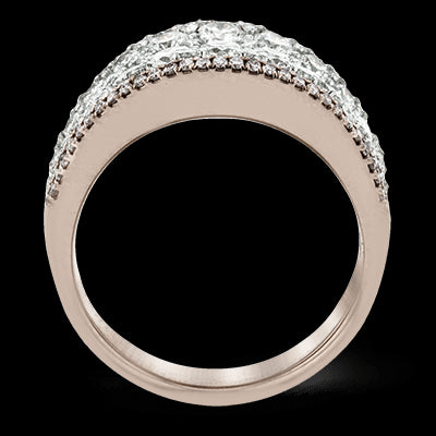 Right Hand Ring in 18k Gold with Diamonds