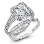 Wedding Set in 18k Gold with Diamonds