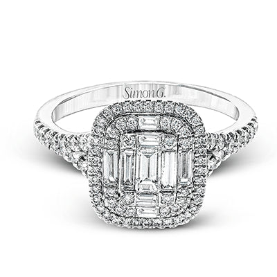 Right Hand Ring in 18k Gold with Diamonds