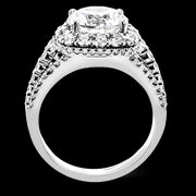 Engagement Ring in 18k Gold with Diamonds