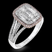 Right Hand Ring in 18k Gold with Diamonds