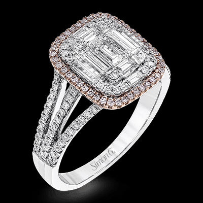 Right Hand Ring in 18k Gold with Diamonds