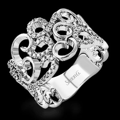 Right Hand Ring in 18k Gold with Diamonds