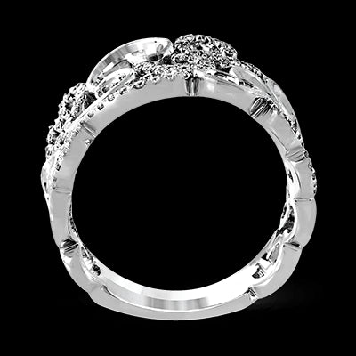 Right Hand Ring in 18k Gold with Diamonds