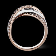 Right Hand Ring in 18k Gold with Diamonds