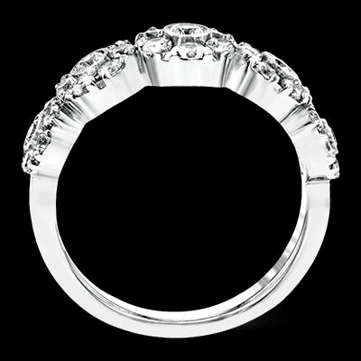 Right Hand Ring in 18k Gold with Diamonds