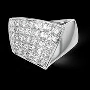 Right Hand Ring in 18k Gold with Diamonds