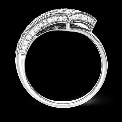 Right Hand Ring in 18k Gold with Diamonds