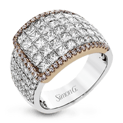 Right Hand Ring in 18k Gold with Diamonds