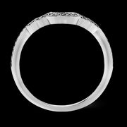 Engagement Ring in 18k Gold with Diamonds