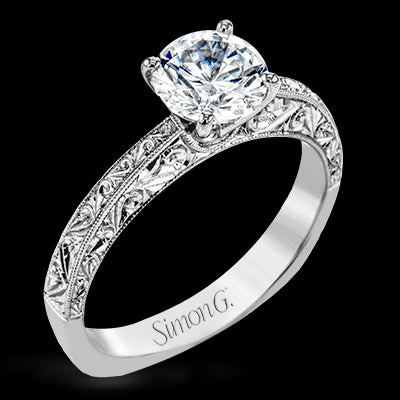 Engagement Ring in 18k Gold