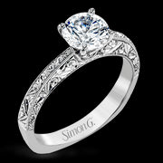 Engagement Ring in 18k Gold