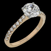 Wedding Set in 18k Gold with Diamonds