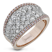 Right Hand Ring in 18k Gold with Diamonds