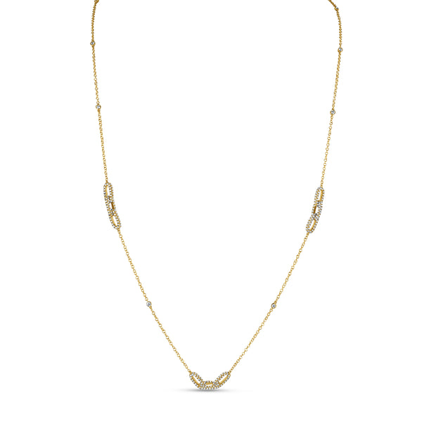 Uneek Legacy Collection Yard Opera Necklace