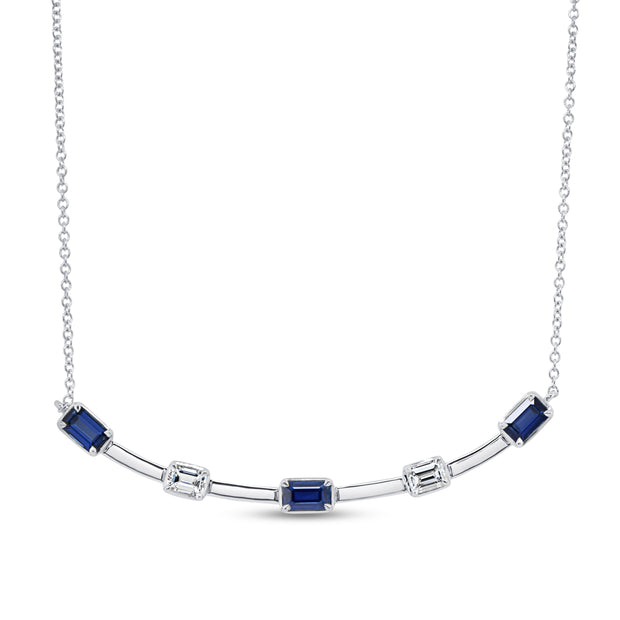 Uneek Alexandria Collection Bar Necklace