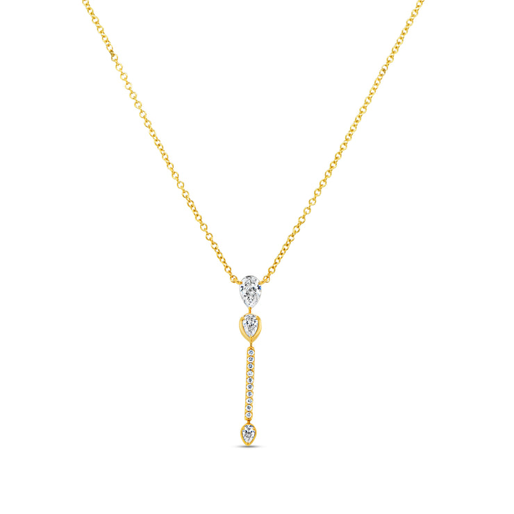 Uneek Alexandria Collection Dangle Necklace