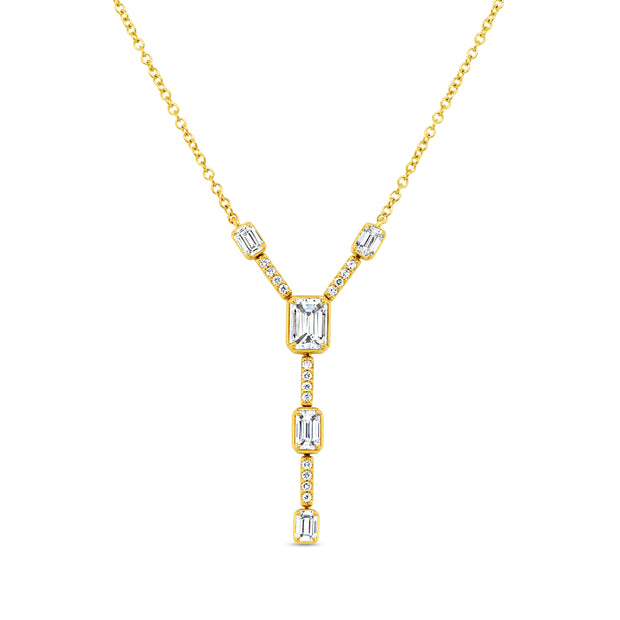 Uneek Alexandria Collection Lariat Necklace