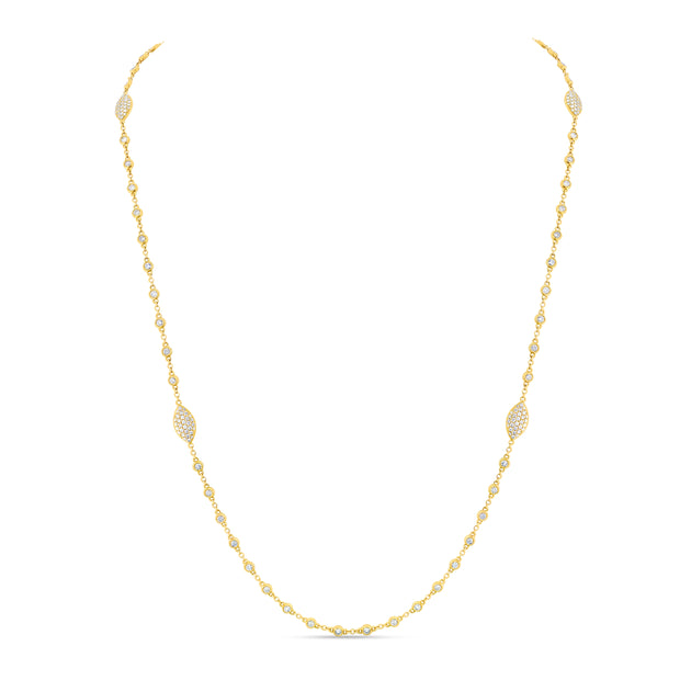 Uneek Cascade Collection Opera Necklace