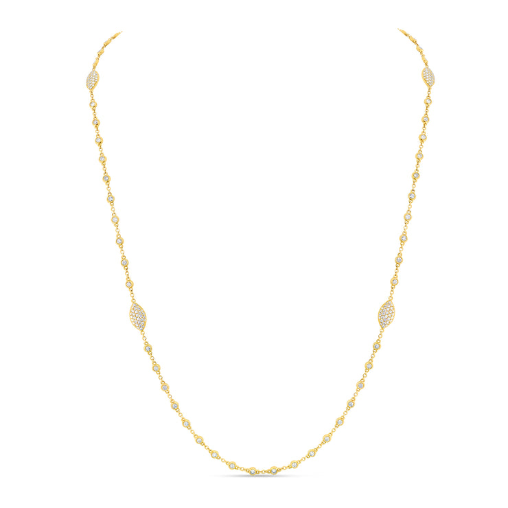 Uneek Cascade Collection Opera Necklace