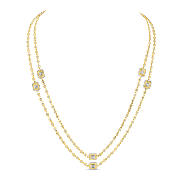 Uneek Timeless Collection Yard Opera Necklace
