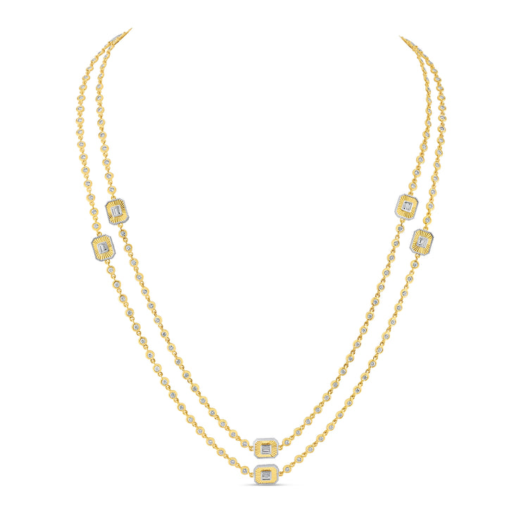Uneek Timeless Collection Yard Opera Necklace