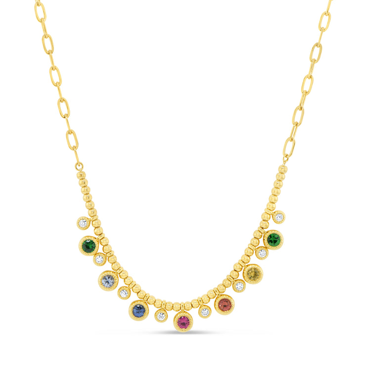 Uneek Alexandria Collection Charm Necklace