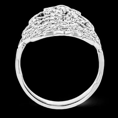 Right Hand Ring in 18k Gold with Diamonds