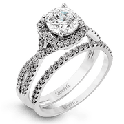 Wedding Set in 18k Gold with Diamonds