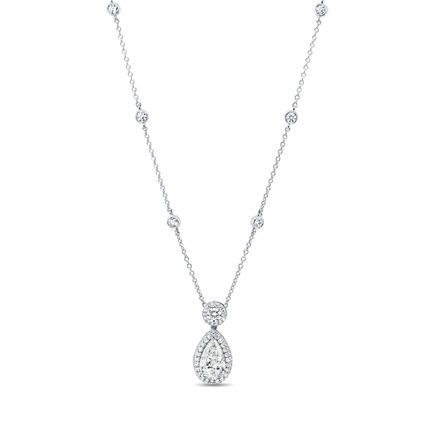 Uneek Signature Collection Diamond Drop Pendant
