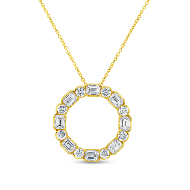 Uneek Medallion Collection Circle Fashion Pendant