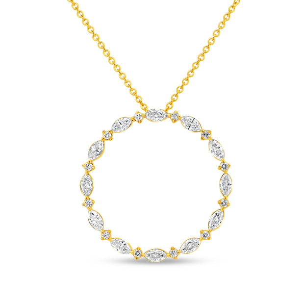 Uneek Medallion Collection Circle Fashion Pendant