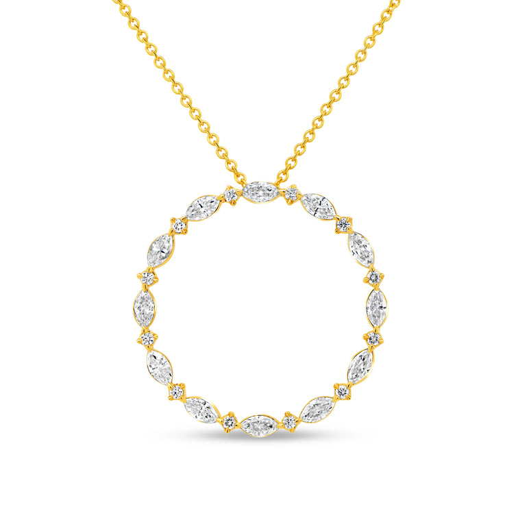 Uneek Medallion Collection Circle Fashion Pendant