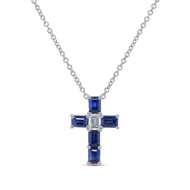 Uneek Precious Collection Cross Religious Pendant