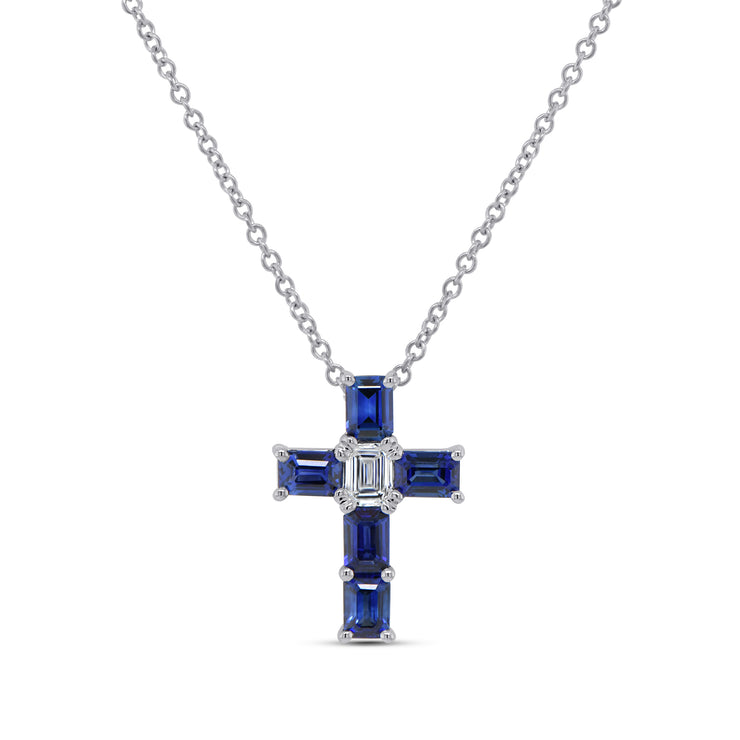 Uneek Precious Collection Cross Religious Pendant