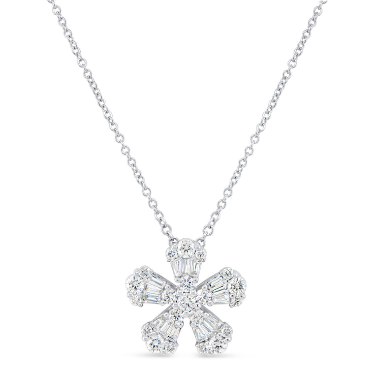 Uneek Petals Collection Floral Fashion Pendant