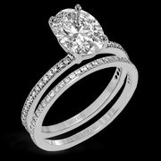 Wedding Set in 18k Gold with Diamonds