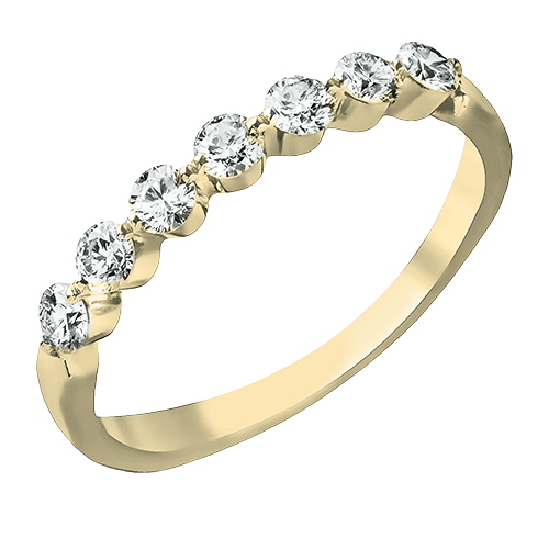 Right Hand Ring in 14k Gold with Diamonds