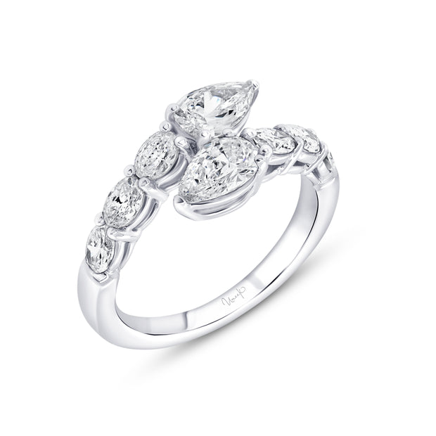 Uneek Pear Shaped Diamond Fashion Ring