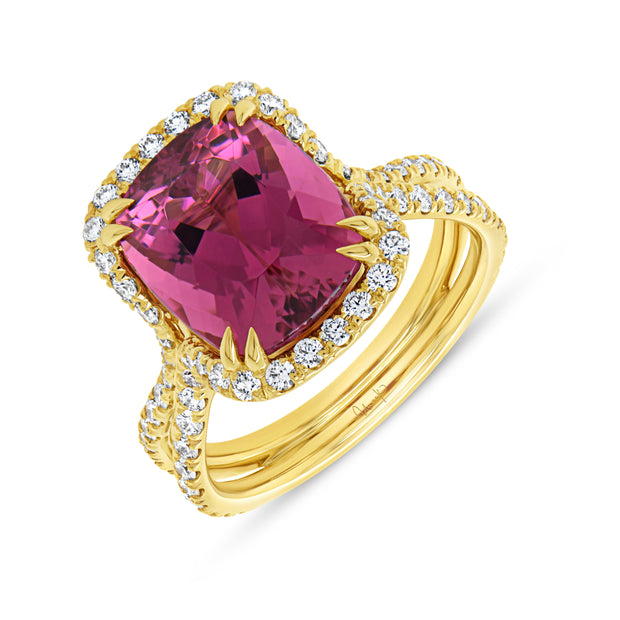 Uneek Precious Collection Halo Engagement Ring