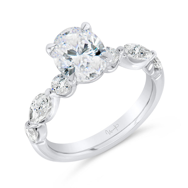 Uneek Timeless Collection Solitaire Engagement Ring