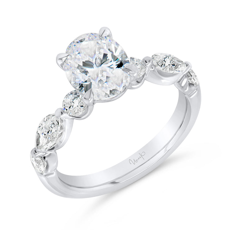 Uneek Timeless Collection Solitaire Engagement Ring