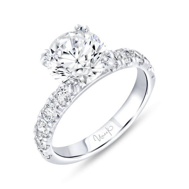 Uneek Timeless Collection Straight Engagement Ring