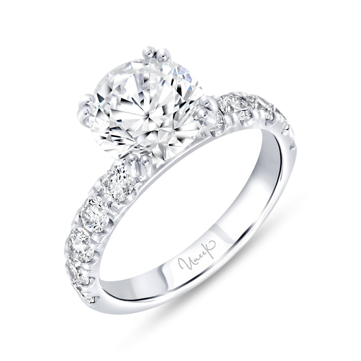 Uneek Timeless Collection Straight Engagement Ring