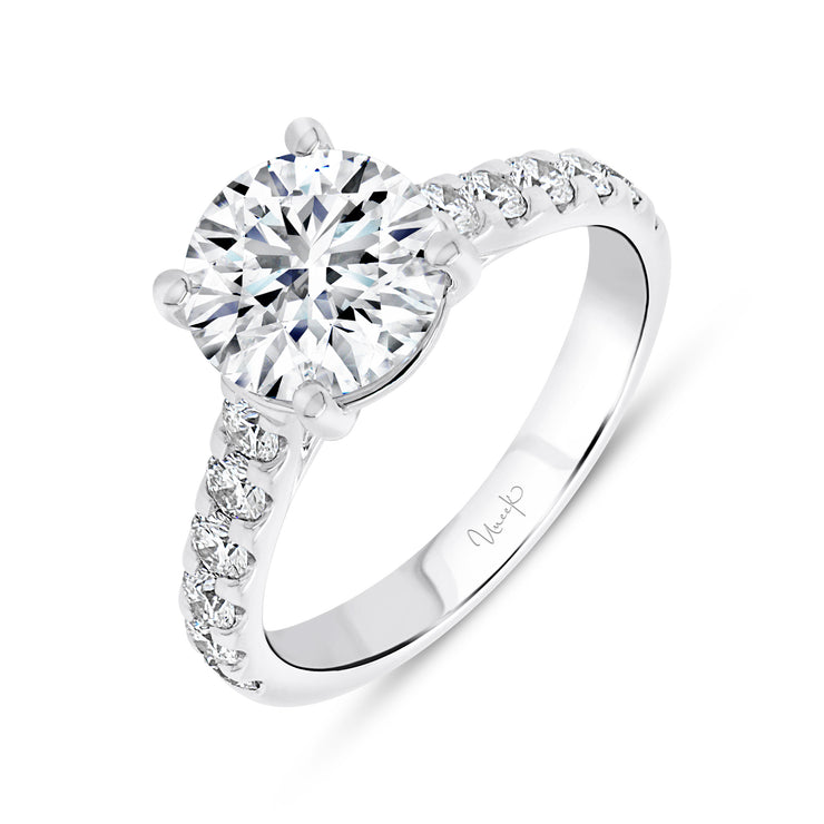 Uneek Timeless Collection Straight Engagement Ring