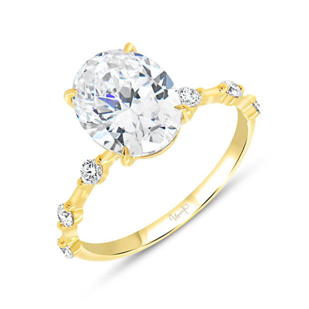 Uneek Us Collection Solitaire Engagement Ring