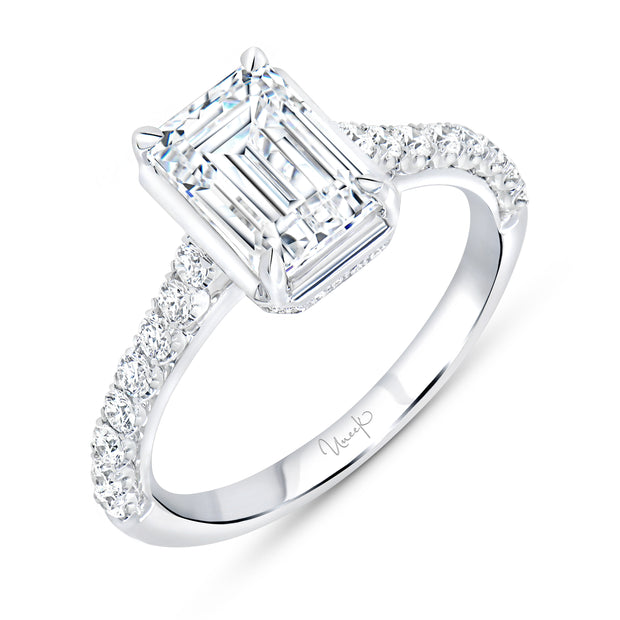 Uneek Timeless Collection Halo Engagement Ring