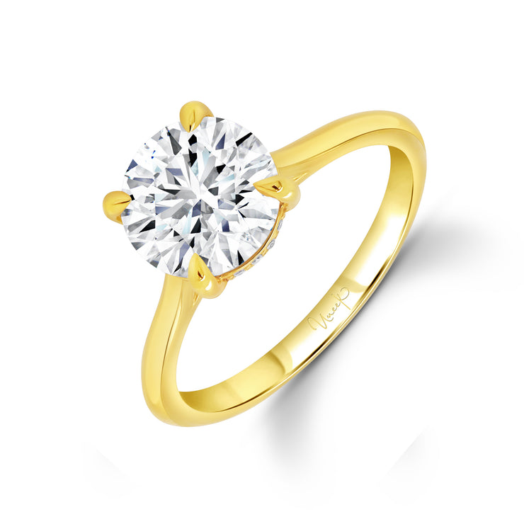 Uneek Timeless Collection Solitaire Engagement Ring