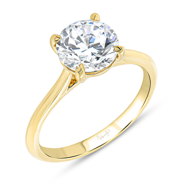 Uneek Timeless Collection Solitaire Engagement Ring